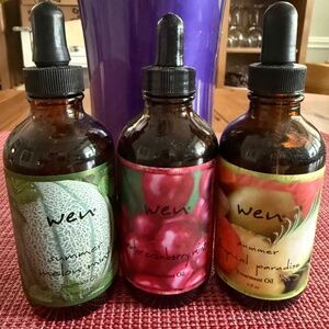 2 WEN Summer Treatment oils + bonus